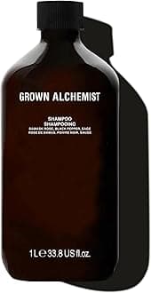 Grown Alchemist Sulphate Free Shampoo Refill - Damask Rose, Black Pepper, Sage, Detox Shampoo - Hydrating, Clarifying, Deep Cleansing & Hair Strengthening - Natural Vegan Shampoo Formula - REFILL