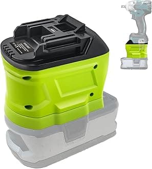 TPDL RYB18MT Battery Adapter for Ryobi 18 V Battery to Makita Battery Tool, Adapter Converter Convert with Ryobi 18 V Li-Ion to Makita 18 V Power Tool Battery