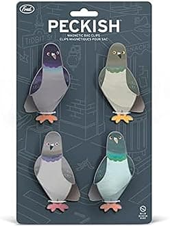Genuine Fred PECKISH, Pigeon Magnetic Bag Clips