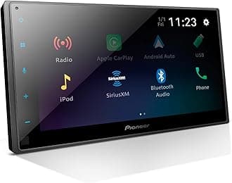 DMH-1770NEX Double-DIN Digital Multimedia Receiver, Wired Apple CarPlay and Android Auto, 6.8” Capacitive Touchscreen
