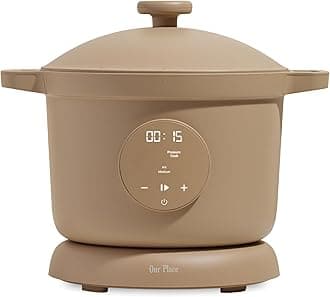 - Dream Cooker | 6 Qt Ceramic Nonstick Multicooker & Pressure Cooker with Touchscreen Controls & Auto Steam Release | 4 Modes: Pressure Cook, Sauté/Sear, Slow Cook & Warm | Steam