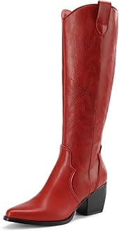 Dream Pairs Womens Sdkb224w-w Cowboy Boot