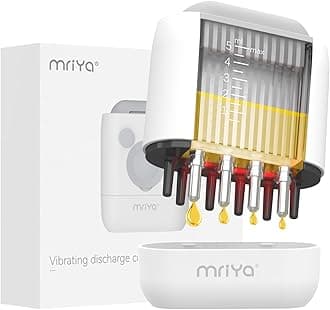 mriya Hair Oil Applicator for Scalp, Electric Scalp Oil Applicator with High Vibration, Hair Brush for Hair Fluid Essential Oil Serum, Use for Home & Travel