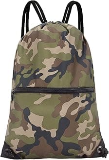 Drawstring Backpack Bag Sport Gym Sackpack