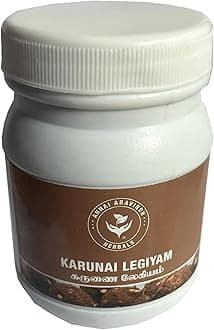 VS Products Karunai Legiyam, 250g, Karun Kuruvai Legiyam, Karunai Kizhangu Legiyam, Karunai Kilangu Legiyam, Piper Longum Lehyam (Pack of 1 X 250g)