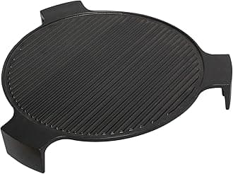 Cast Iron Plate Setter for XL Big Green Egg 19.5" Heat Deflector Smoking Stone,Fits 24" Grills Durable Heat Deflector for Smoking,Grilling,Indirect Cooking Compatible with XL BGE Accessories