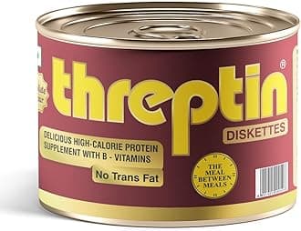 Diskettes Protein Biscuit High-Calorie Supplement with B-Vitamins Tin Pack – 275 gm (Chocolate)