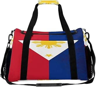 Flag of The Philippines Personal Item Bag Travel Duffel Bag Sports Tote Gym Bag Luggage Duffle for Women Men