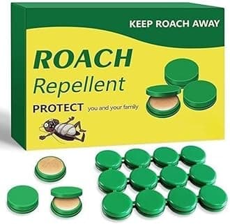 Natural Cockroach Killer Capsule Gel for Kitchens, Bathrooms, Hotel, Restaurants and Cabinets, Eco-Friendly Home Remedy for Indoor Cockroach Control Pack Of (18)