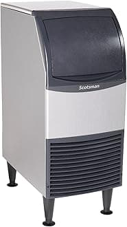 Scotsman UN1215A-1 15" Air-Cooled Nugget Undercounter Ice Maker Machine with 36 lb. Storage Capacity, 119 lbs/Day, 115v, NSF