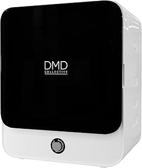 DMD Collective – 3kg Mini Vented Tumble Dryer, 830W Compact Laundry Dyer with 5 Drying Modes, Stainless Steel Tub & Overheat Protection, 180min Timer Countertop/Wall Mounted