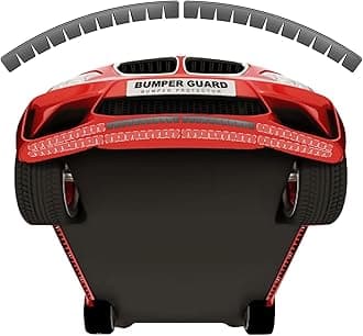 - Bumper Scrape Guard for Cars, 2 Pack Front Bumper Scrape Guard Anti-Scratch Universal Fit Black Car Bumper Protector Carbon Fiber Front Lip Splitter Scrape Guard Skid for Lower Sport Cars SUV