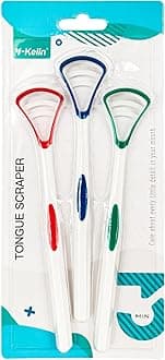 Tongue Cleaner Tongue Brush (3 Color Pack) (3 Pack)