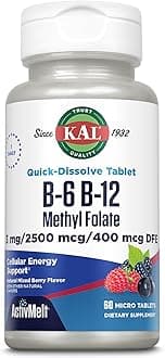 B6 B12 Methyl Folate