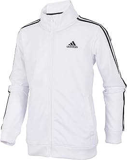 adidasBoys' Zip Front Iconic Tricot Jacket