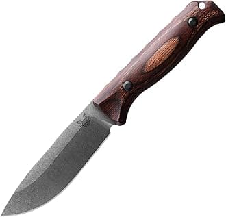 Benchmade - Saddle Mountain 15002 Hunting Knife with Wood Handle (15002)