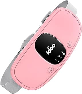 iDOO Portable Heating Pad, FSA Eligible Items, Mothers Day Gifts for Mom Women, Pink