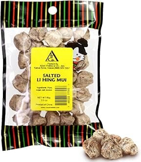 Dried Salted Red Plums - Saladitos Con Sal - 2.5 Ounce
