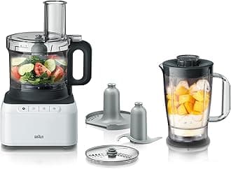 Fp 3131, Food Processor White , 800 Watts. Blender 1.2 L, Food Prep Bowl 2.1 L, 2 Speed Button And Pulse."Min 1 year manufacturer warranty"