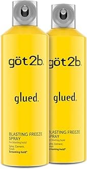Glued Blasting Freeze Hairspray, 12 oz, Pack of 2