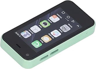 EBTOOLS Sudroid Mini Smartphone, World's Smallest Cell Phone, 2.5 Inch, Quad Core, 1GB 8GB, 5MP Dual SIM, HD Unlocked 3G Mobile Phone with Protective Shell (Matcha Green)