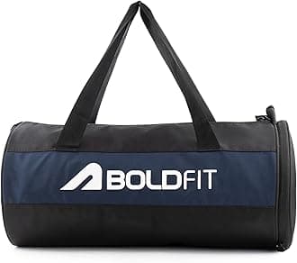 Gym Bags for Men with Separate Shoe Compartment Sports Gym Bags for Women Unisex Duffle Bag for Gym for Carry & Travel Adjustable Gym Bags for Shoes, Towel Gym Duffel Bag, Sports Bag - Black