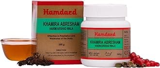 - Khamira Abresham Hakim Arshad Wala | 300 gm | Helps Manage General Weakness | All-natural | Promotes Overall Well-Being | Unani Formulation | Pack of 1