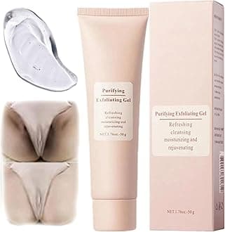 Purifying Exfoliating Gel, Moisturizing Exfoliator Scrub for Whole Body, Achieve Smoother Skin (1PC, 1.76oz)