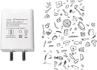 AtOdds - Compatible for Vivo Flash Charger (44W) - Charger/Adapter Skin Wrap (Graffiti29)