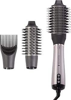 PROluxe You Air Styler (StyleAdapt Technology Learns, Adapts, Personalises, Diamond Ceramic Coating, 3 Attachments, Small & 50mm Brushes, Root Boost, 3 Heat & Speed Settings, 1000W) AS9880