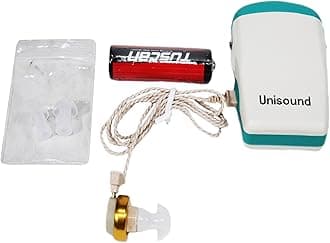 - Unisound German Made Ear Machine for Old Age Person Unisound Pocket 172 Wire Machine Hearing Aid machine for ear Sound Enhancement Amplifier Pocket Hearing Aid (White) With 1 Year Warranty