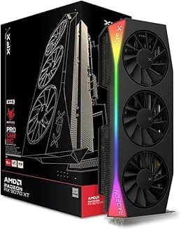 Mercury AMD Radeon RX 9070XT OC Gaming Edition with RGB 16GB GDDR6, HDMI 3xDP, AMD RDNA 4 RX-97TRGBBBA