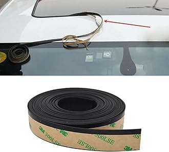 9.84Ft Car Sunroof Seal Strip, Windshield Rubber Seal Strip, Multifunctional Car Weather Stripping, Car Exterior Accessories Windshield,Small Window,Sliding Door,Sunroof Cover Seal Rubber Trim