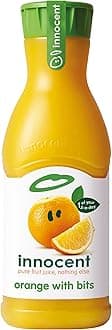 Innocent Orange Juice with Bits, 900ml 100 Percent Recyclable Bottle - Made from Nothing But Juicy Oranges, We Never Ever Add Sugar