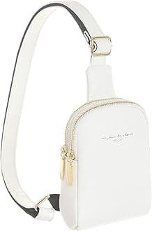 INICATSmall Sling Bag Fanny Packs Crossbody Bags Gifts for Women Men Teen Girls, No Touchscreen-white, Small