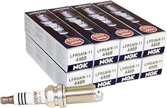 NGK (4469) LFR5AIX-11 Iridium IX Spark Plug (8 Pack)