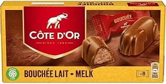Cote D'Or Milk Chocolate Hazelnut Pralines Bouchee Giftbox, 200g (7.05-ounce), Belgian Chocolate
