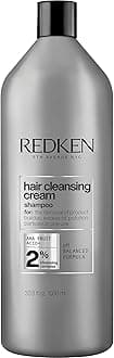 Redken Detox Hair Cleansing Cream Clarifying Shampoo For All Hair Types - Removes Buildup and Strengthens Hair Cuticle