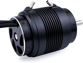 Brushless Rc Boat Motor, Surpass Hobby 5682 1300KV Brushless Motor with Cooling Set Design for RC Boat