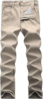 Men's Slim Fit Skinny Stretch Comfy Denim Jeans Pants