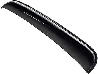 38in. Universal Thickness Dark Smoke Tint Top Sun Moon Roof Rain Snow Guard Window Sunroof Moonroof Wind Deflector
