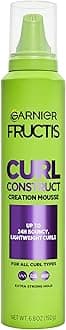 Garnier Fructis Style Curl Construct Mousse for Unisex - 6.8 oz