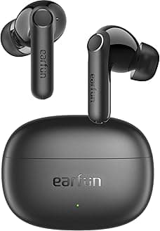 EarFun Air Life Wireless Earbuds, Bluetooth 5.4 Earbuds, 2 mics AI ENC, 35H Playtime
