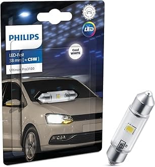 Philips Ultinon Pro3100 LED Festoon car signalling bulb (C5W), 6.000K, 38mm