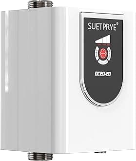 Water Pressure Booster Pump for Home with Pressure Switch, 552 GPH, 29 PSI, 100-240VAC Adapter, 90W, Energy Efficient, 3 Speed Level, Automatic Pump for Multiple Purposes