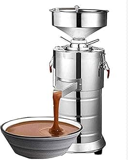 Sesame sauce machine Electric peanut butter machine Commercial automatic stone disc grinder Commercial kitchen grinder Suitable for bakeries, western restaurants, supermarkets, etc.