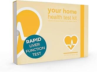 Liver Function Test kit | 10 Parameter Fast Liver Test Kit for Liver - Liver Function Home Test