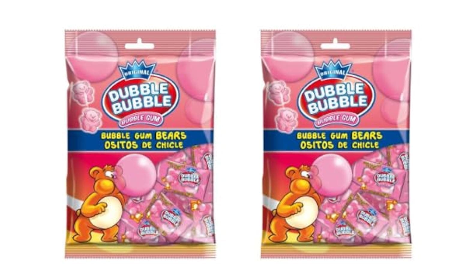 Dubble Bubble Bears 90g (pack of 2)