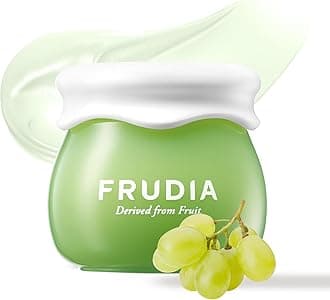 FRUDIA Green Grape Pore Control Cream, Black, Floral, 6 Units