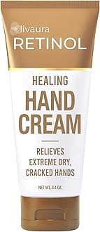 LIVAURA Hand Cream for Dry Cracked Hands – Intensive Deep Moisturizing Hand Lotion, Deep Hydration & Repair, Fast Absorbing Non-Greasy, Restores Skin Barrier, Soft Smooth Healthy Hands